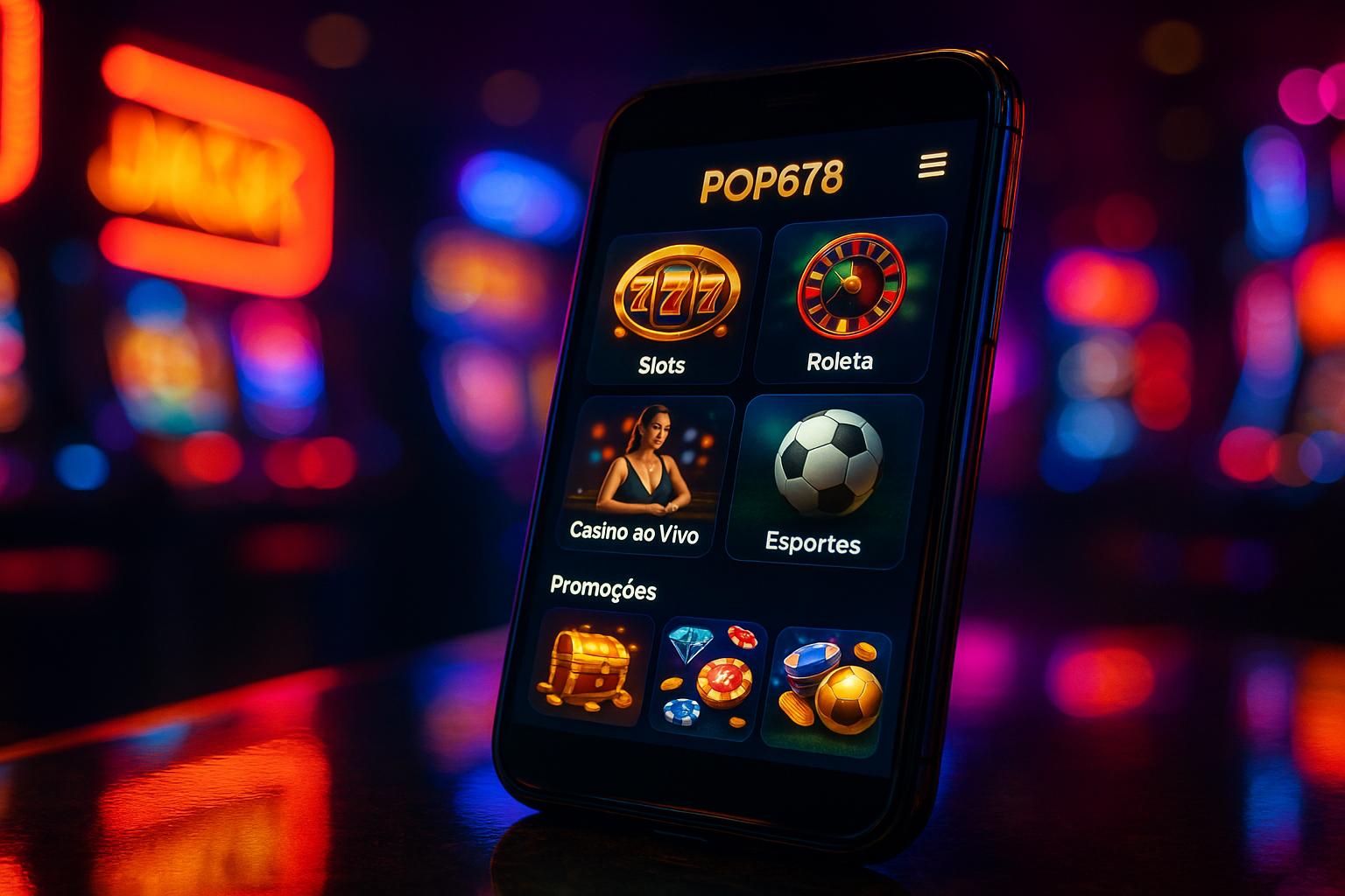 Baixar o POP678 Cassino App