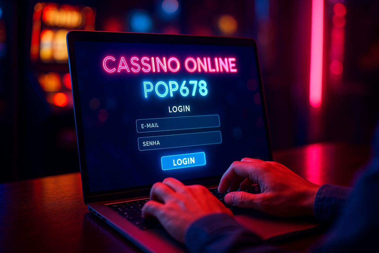Criar uma nova Conta no plataforma POP678